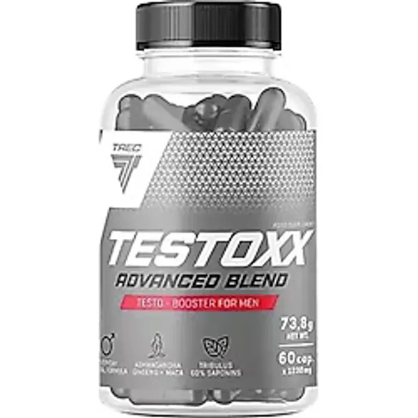 Trec Nutrition Trec Testoxx Tribulus Daa Maca Ginseng Booster 60 Kapsül - Aromasız
