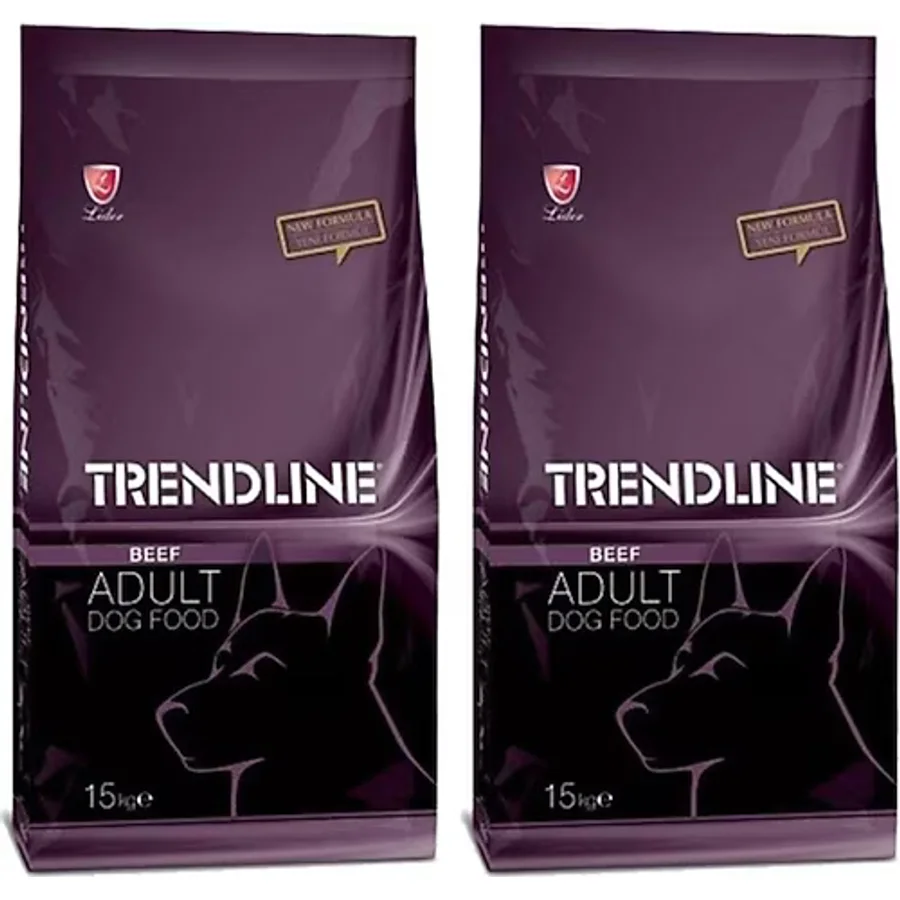 Trendline Biftekli 15 kg 2'li Yetişkin Köpek Maması
