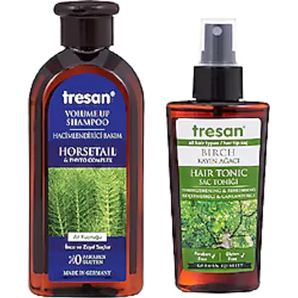 Tresan At Kuyruğu Hacimlendirici Bakım Şampuanı 300 ml + Saç Toniği 125 ml
