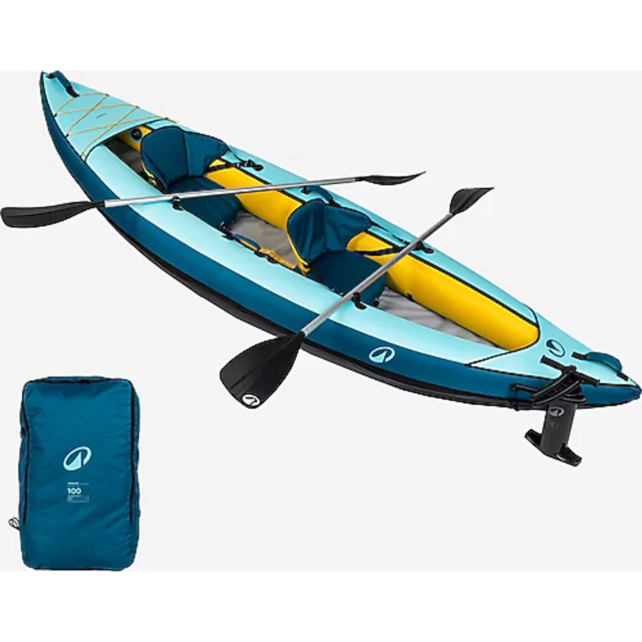 Tribord Şişme Kano Seti - 1/2 Kişilik - 100 Decathlon