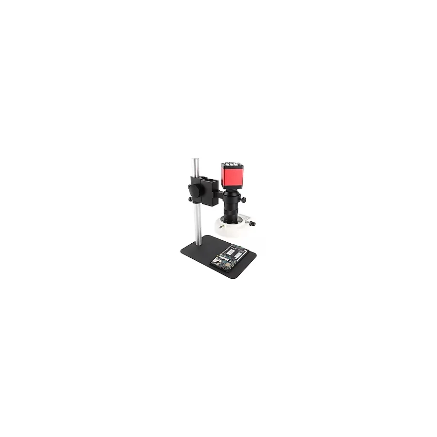 Triline 13Mp Hd 60F/S Endüstriyel Mikroskop Kamera 130Xc Montaj Lensi 56 Led Halka Işık