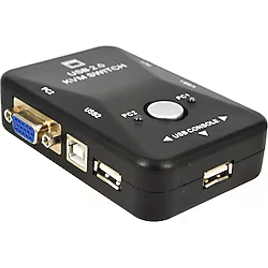 Triline 2 Port Usb Kvm Switch 2Pc Tek Monitör Kontrol
