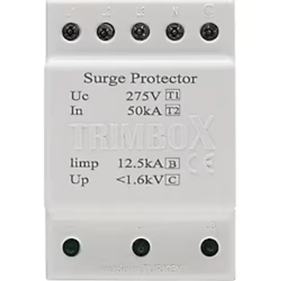 Trimbox B + C 4 Kutuplu Parafudr 100KA