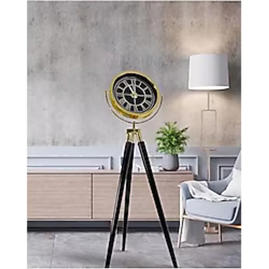 Tripod Ayaklı Dekoratif Saat 170cm