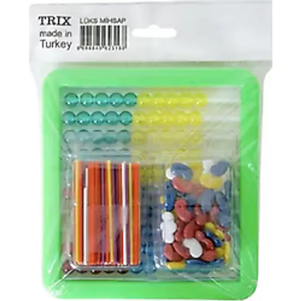 TRİX Abaküs Sayı Seti (Abaküs,sayı Fasülye,sayı Çubuğu)