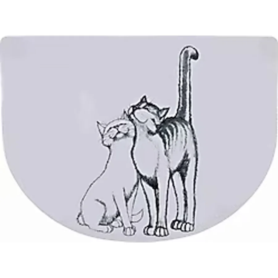 Trixie 40x30 cm Yarım Daire Kedi Mama Servis Altlığı