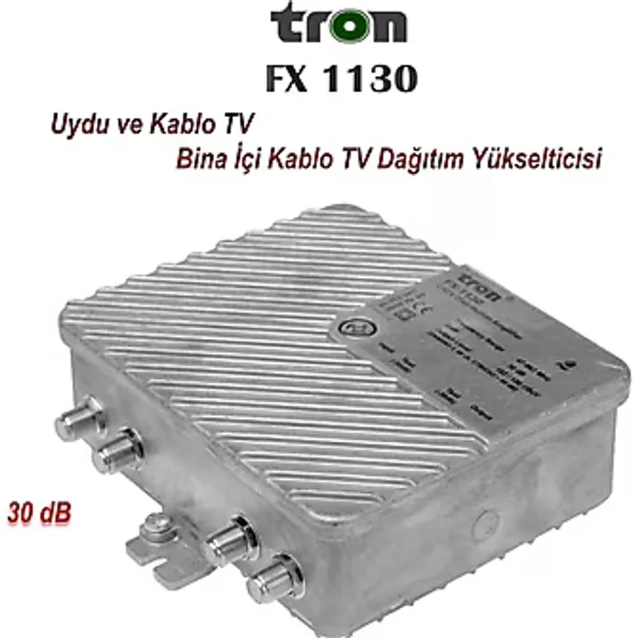Tron Fx 1130 Kablo Tv Bina Içi Dağıtım Yükselticisi