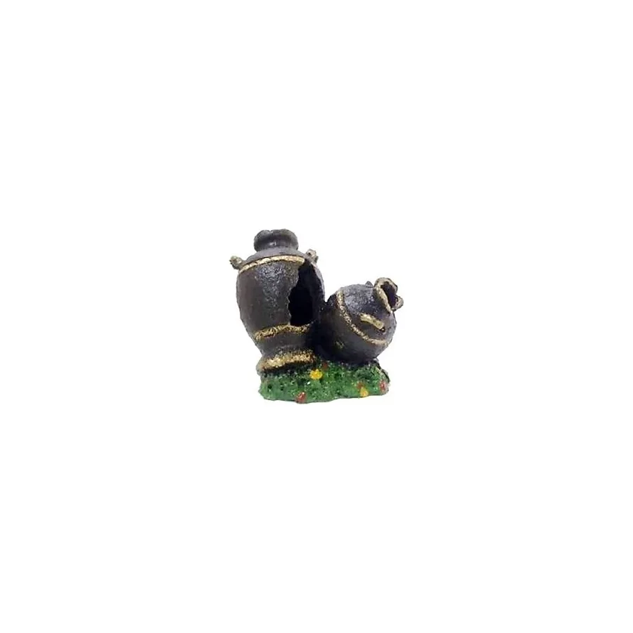 TROPİKAL Akvaryum Dekor Anfora Ikili (7 CMX 8,5 CM)