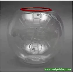 Tropikal Plastik Yuvarlak Fanus 1 Adet 20 Cm (B)