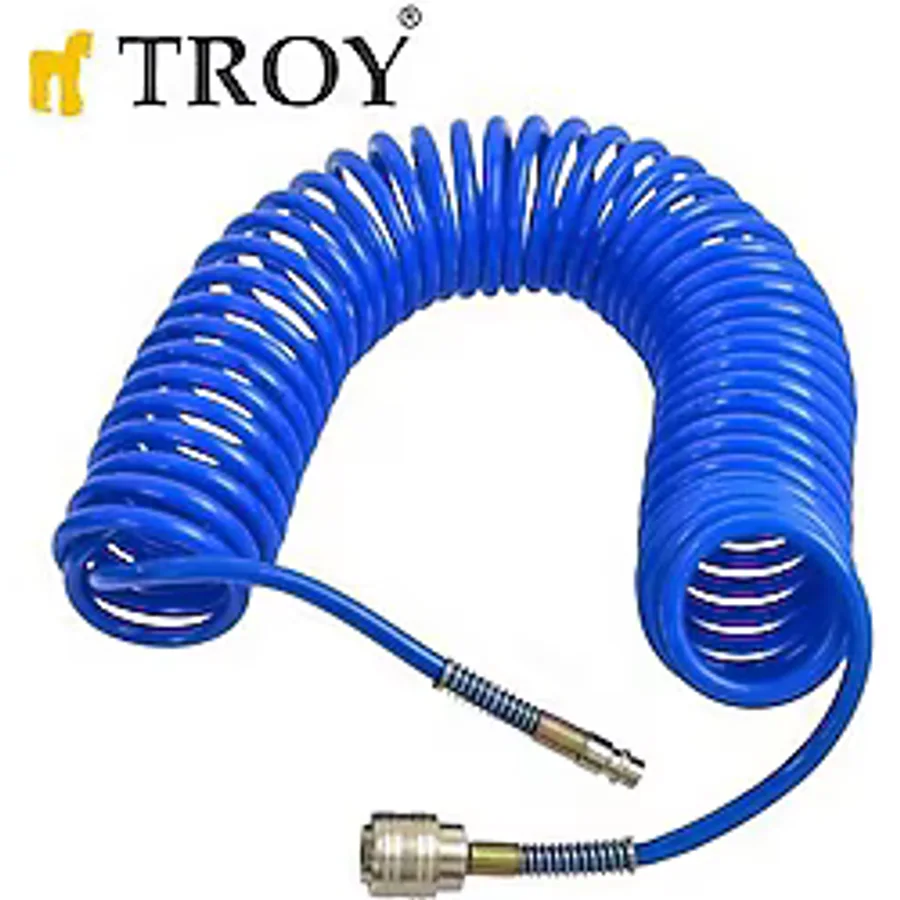 TROY 18616 Poliüretan Hava Hortumu, 15m