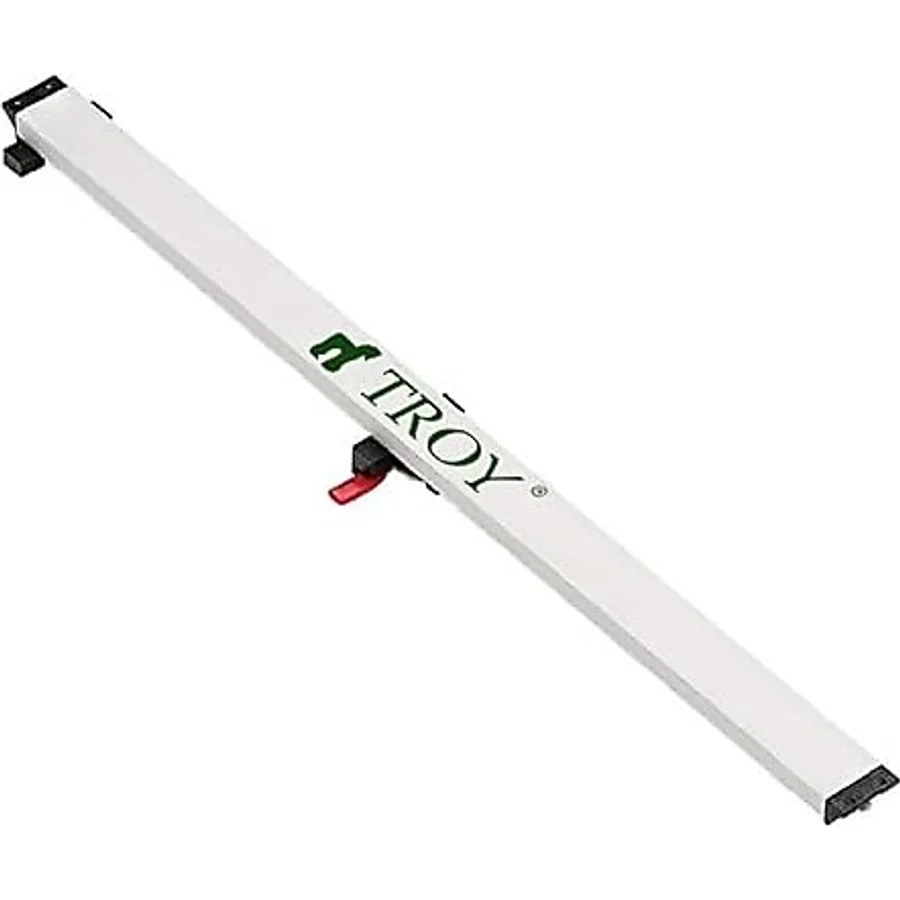 TROY 25005 Kıskaçlı Alüminyum Testere Kılavuzu, 60cm