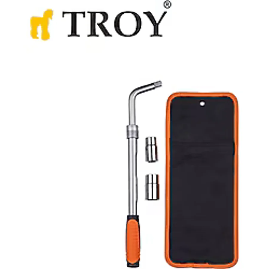 Troy 26138 Teleskopik Bijon Anahtarı Seti, 4 Parça
