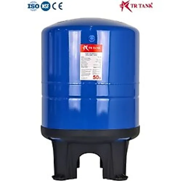 TrTank Profesyonel 50 Litre Dikey Ayaklı NSF Membranlı Hidrofor Genleşme Tankı