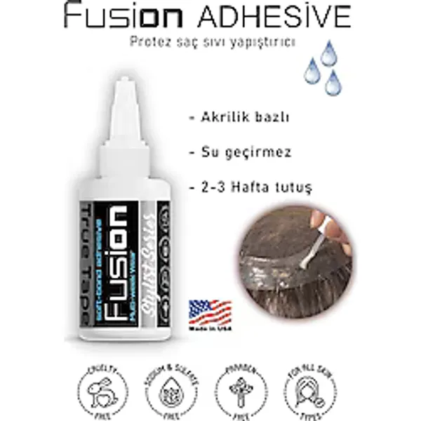 True Tape Fusion Protez Saç Likid Yapıştırıcı 1.7 Fl Oz 50ml