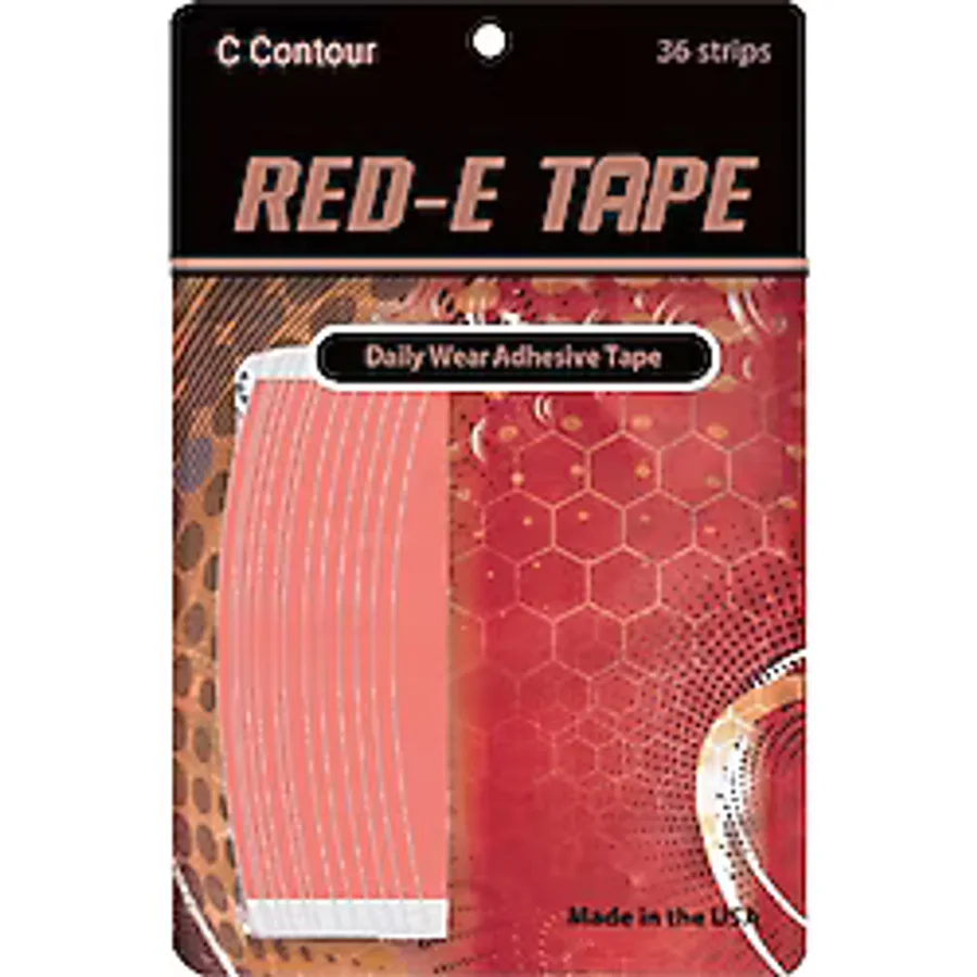 True Tape Red-E Tape Protez Saç Bandı Oval C Contour 1.90 x 7.5 CM