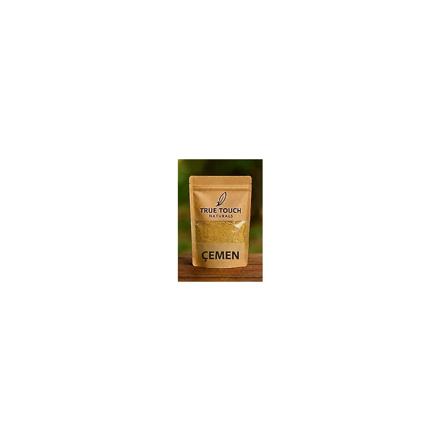 True Touch Çemen Unu 300 gr. (Çemen Otu Tozu-Boy Otu Tozu-Pastırma Çemeni-Fenugreek PowderMethi Powder)