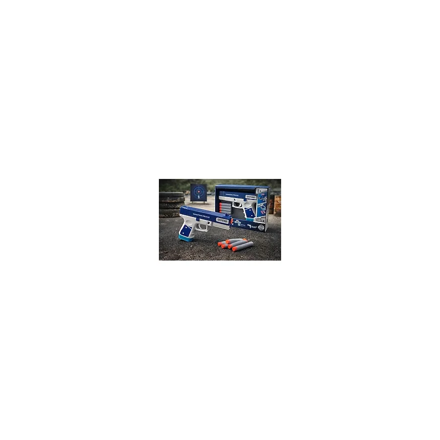 Trust Store Oyuncak Sünger Mermi Atan Tabanca WY2105B Blaster Zone Soft Bullet Silah