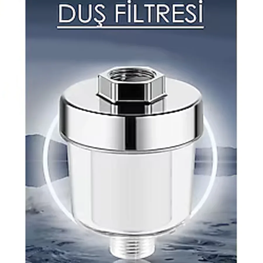Truva Su Arıtma Filtresi - Duş ve Banyo Kireç Arındırıcı Filtre