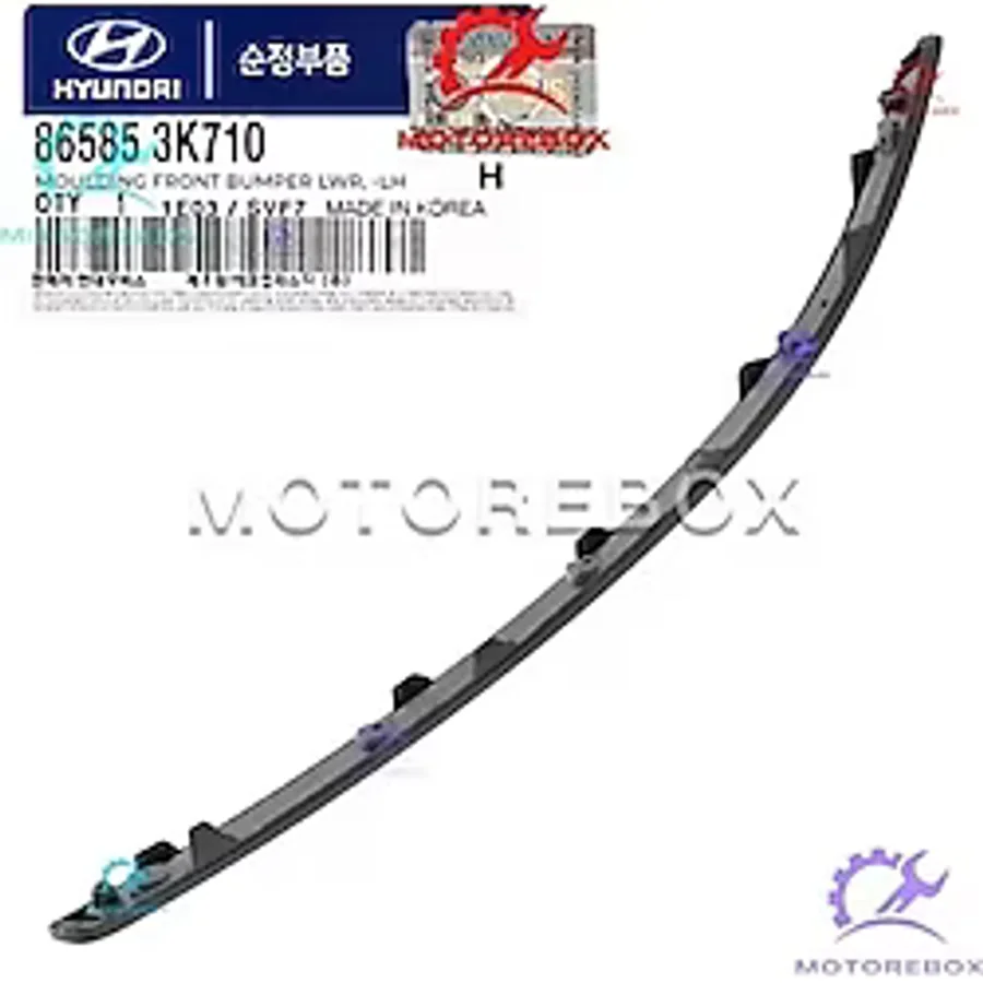 TŞT Hyundai Sonata Ön Tampon Bandı Nikelaj Sol 2008-2010 (Oem No: 865853K710)