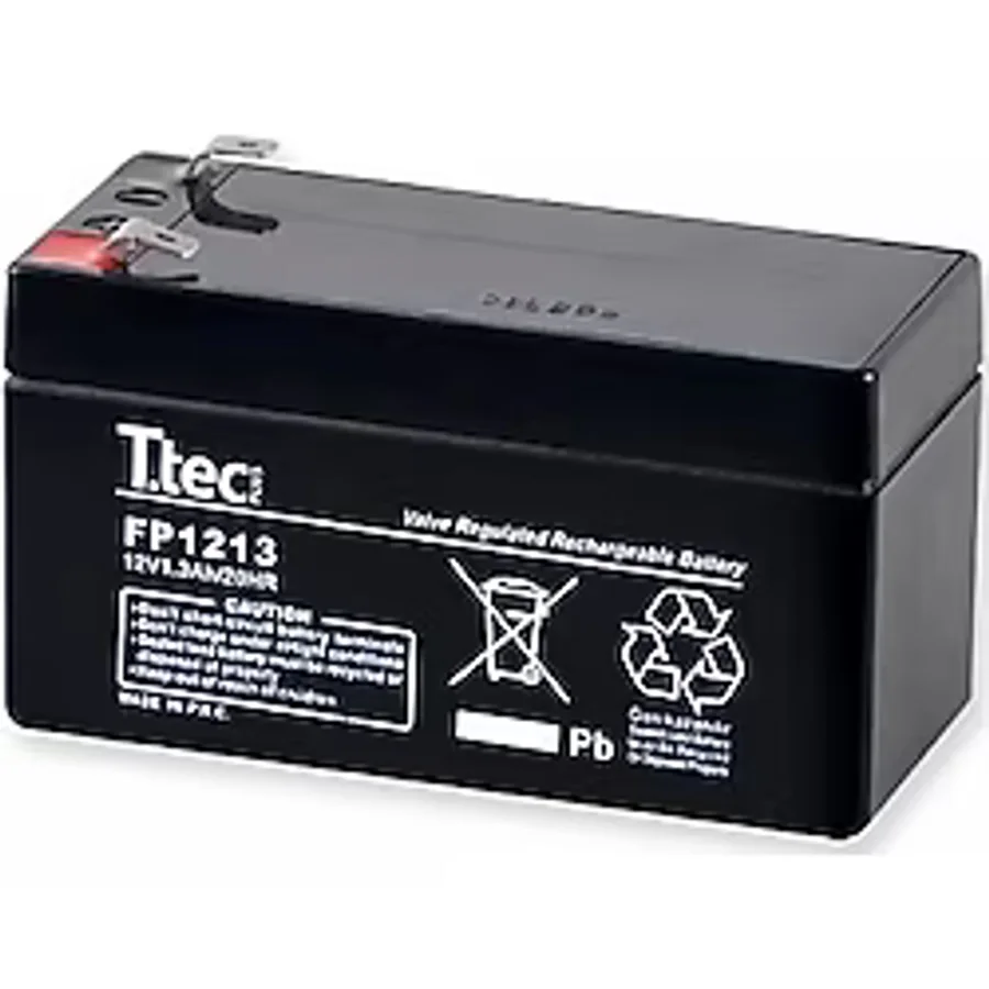 Ttec 12 Volt 1.3A Akü - 12v 1.3 Ah Bakımsız Kuru Akü 2024 Üretim