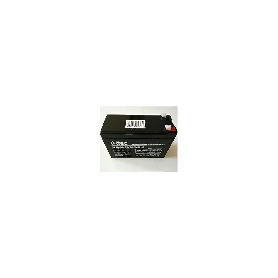 Ttec 12 Volt 7 Amper Kuru Akü 12V 7A Akü Ups Aküsü Kesintisiz Güç Kaynağı Aküsü Pili Bataryası - Tek Ebat