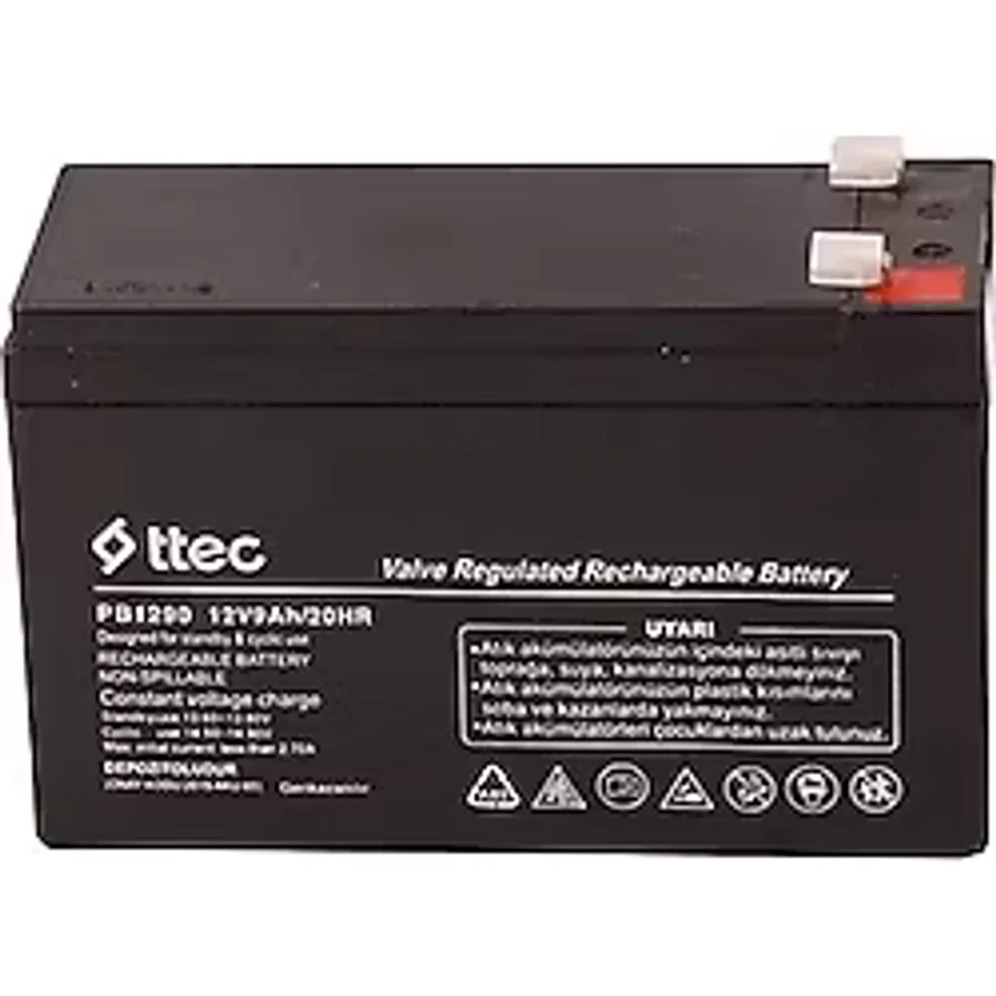 ttec 12V 26Ah Bakimsiz Kuru Akü