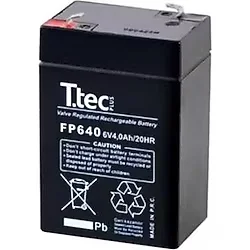 Ttec 6V 4Ah Bakımsız Kuru Akü