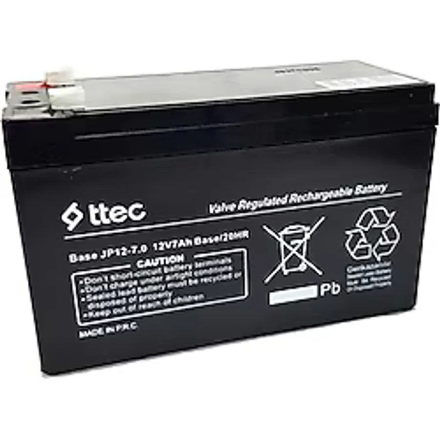 Ttec AUEH_12v 7ah Akü, 12v 7a Akü Kuru, Çocuk Arabası Aküsü Pilsan Ve Diğer Marka Arabalara Uygun