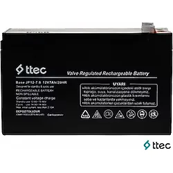 Ttec Base 12V 7 Ah Kuru Tip Bakımsız Akü