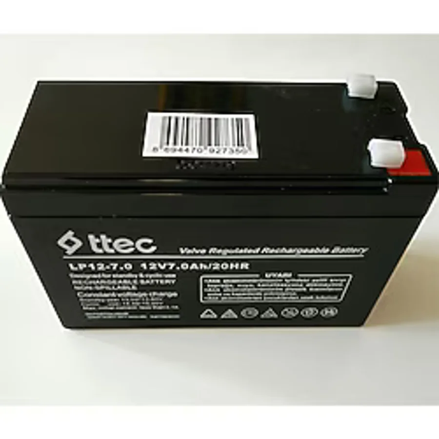 Ttec Çocuk Akülü Araba İçin 12V 7AH 12 Volt 7 Amper Çocuk Oyuncak Araba Araç Aküsü Pili Bataryası - Tek Ebat