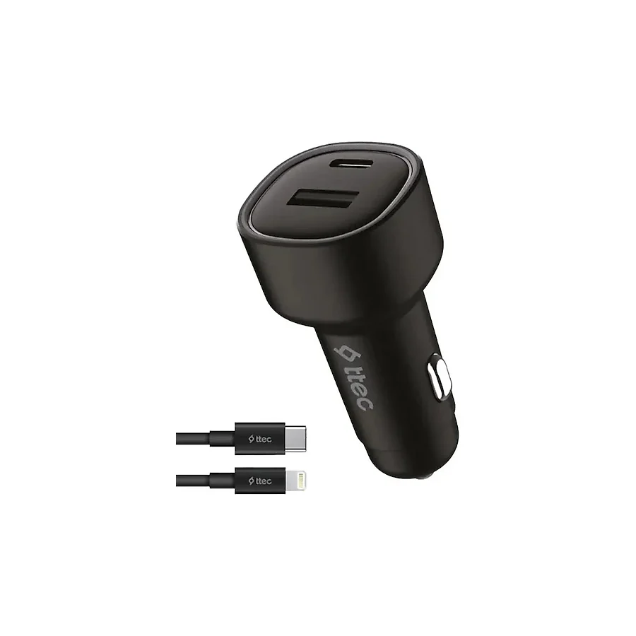 Ttec SmartCharger Duo 2CKP02LS 48 W Lightning Kablolu Hızlı Araç Şarj Aleti