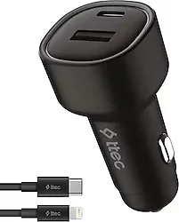 Ttec SmartCharger Duo 2CKP02LS 48 W Lightning Kablolu Hızlı Araç Şarj Aleti