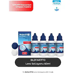 TTO Blefaritto 60 ml 4 Adet Lens Solüsyonu
