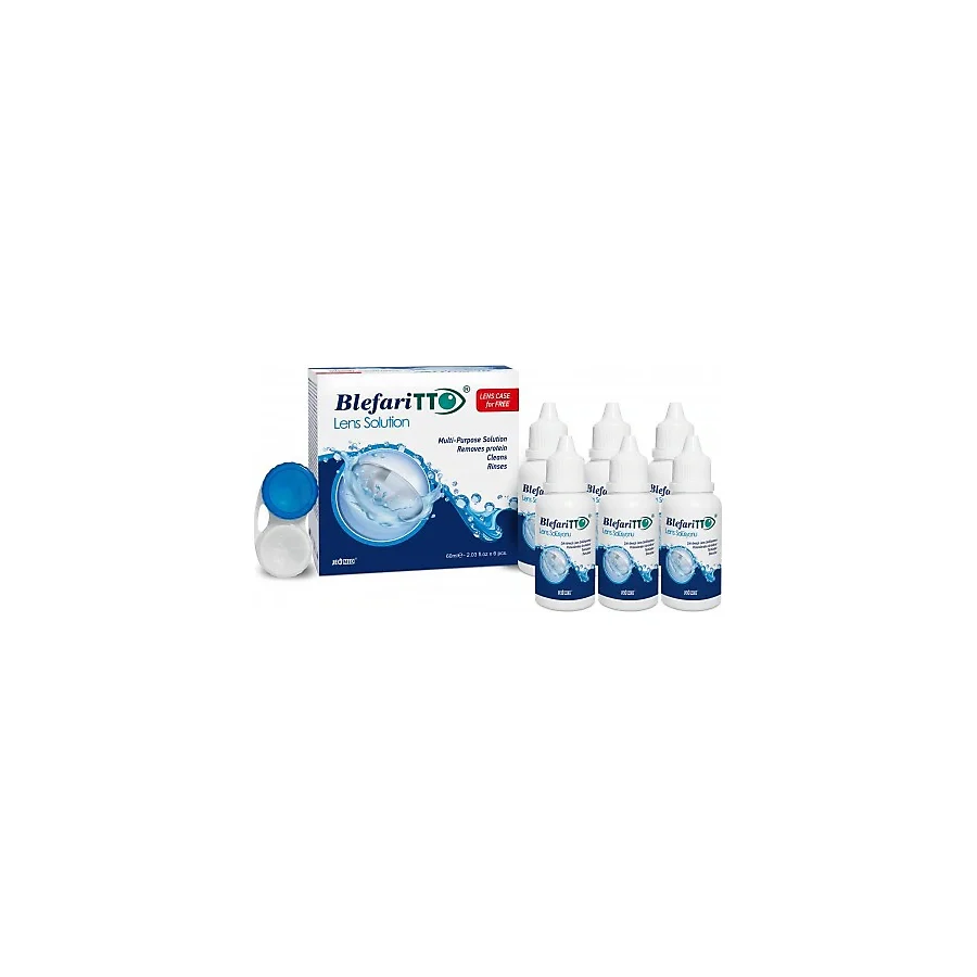TTO Blefaritto 60 ml 6 Adet Lens Solüsyonu