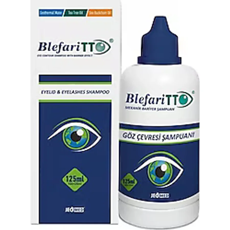 TTO Blepharitto 125 ml Göz Çevresi Şampuanı