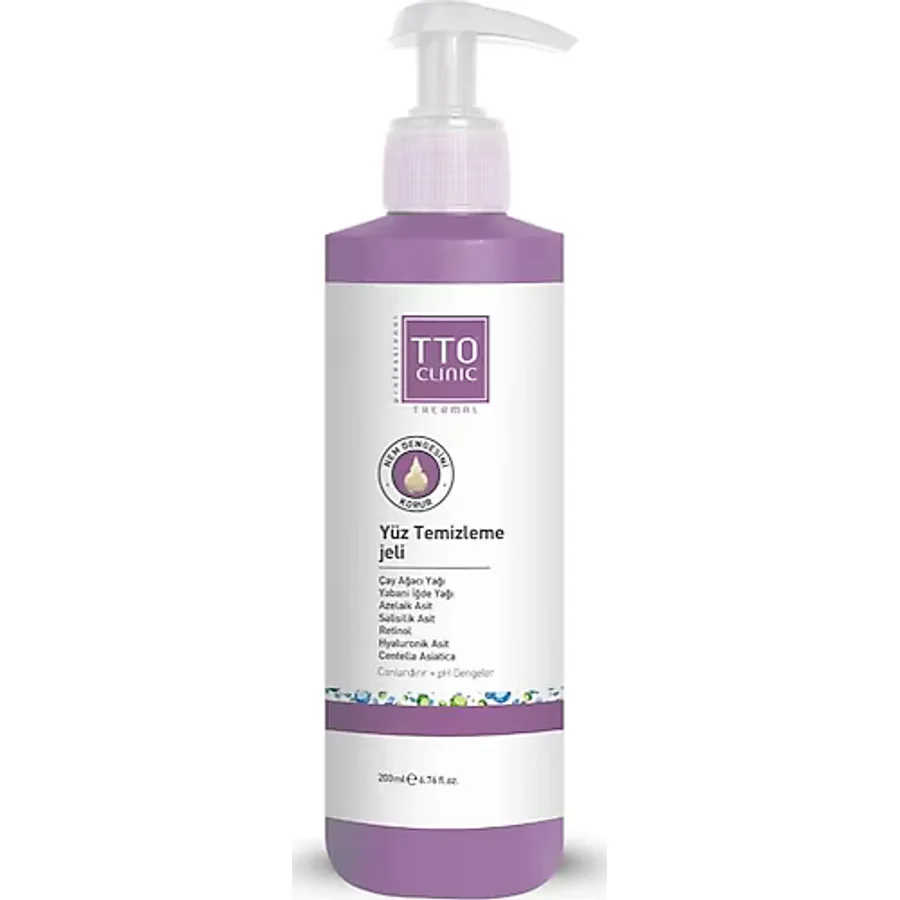 TTO Clinic 200 ml Yüz Temizleme Jeli