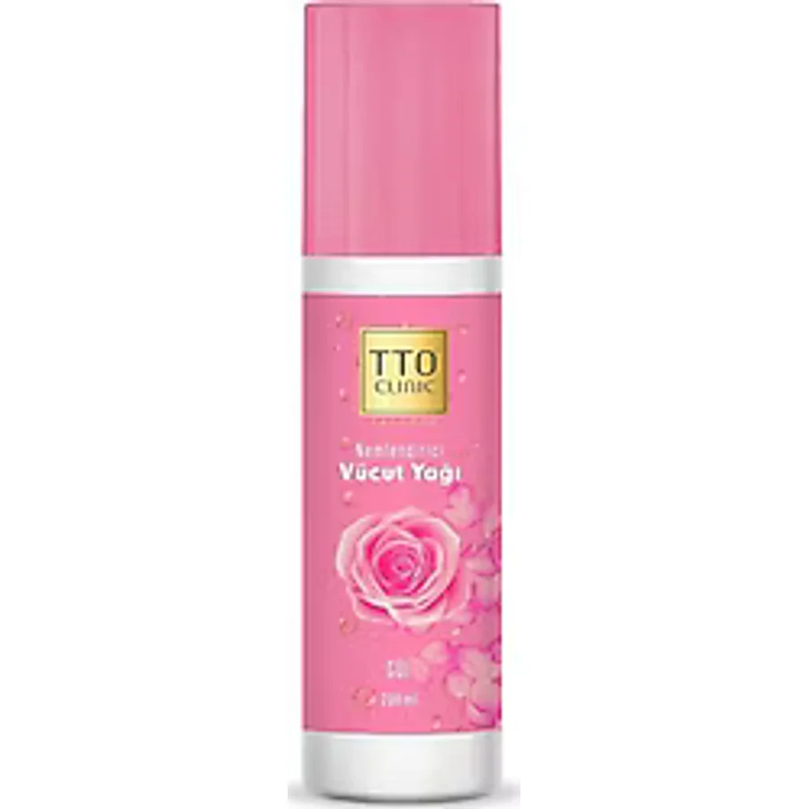 TTO Clinic Gül Kokulu Nemlendirici 200 ml Vücut Yağı
