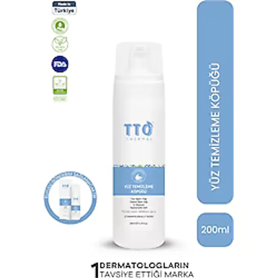 TTO Thermal 200 ml 2 Adet Yüz Temizleme Köpüğü