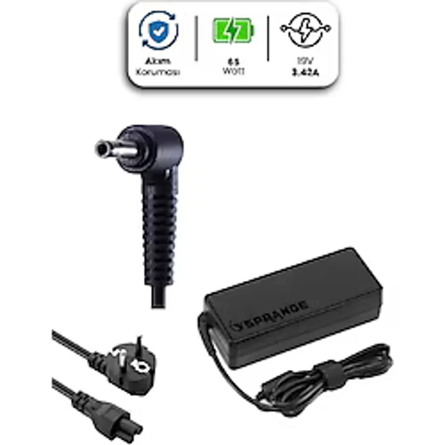 Ttt 19V 3.42A 3.0 x 1.1mm 65W Acer İçin Laptop Adaptör
