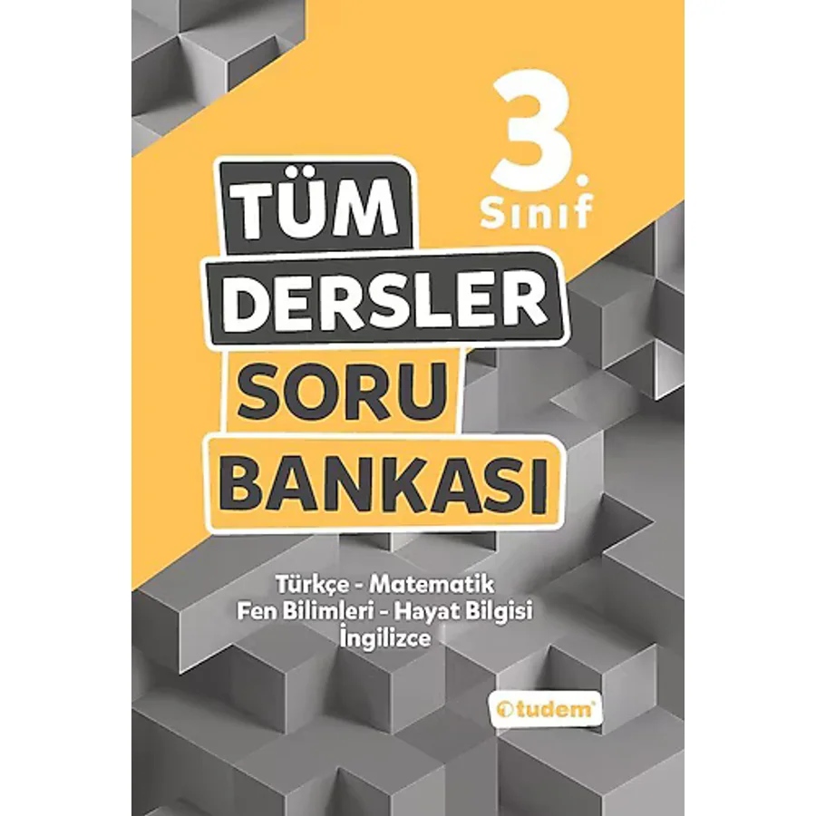 Tudem Yayınları 3. Sınıf Tüm Dersler Soru Bankası