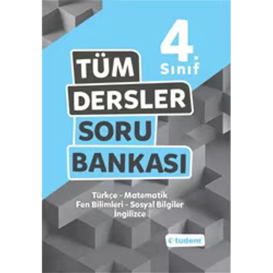Tudem Yayınları 4. Sınıf Tüm Dersler Soru Bankası