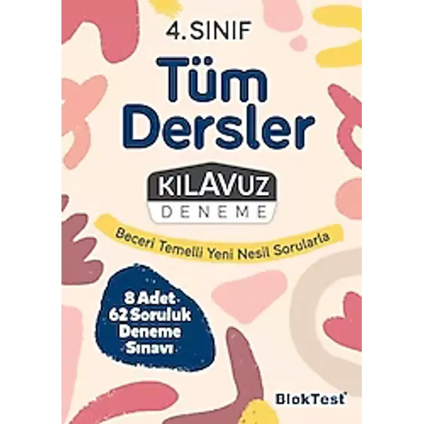 Tudem Yayınları Bloktest 4. Sınıf Tüm Dersler Kılavuz Deneme
