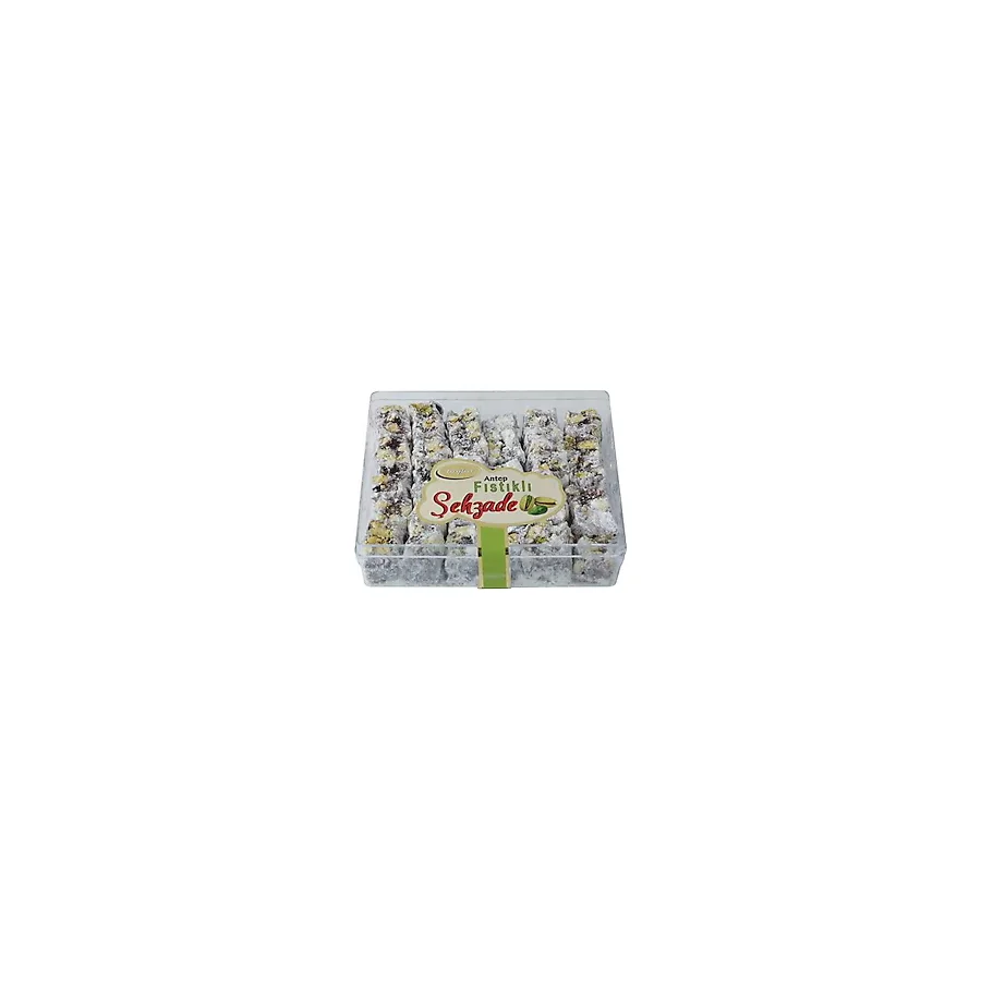 Tuğba Kuruyemiş Bol Antep Fıstıklı Çifte Kavrulmuş Şehzade Lokum 200 gr