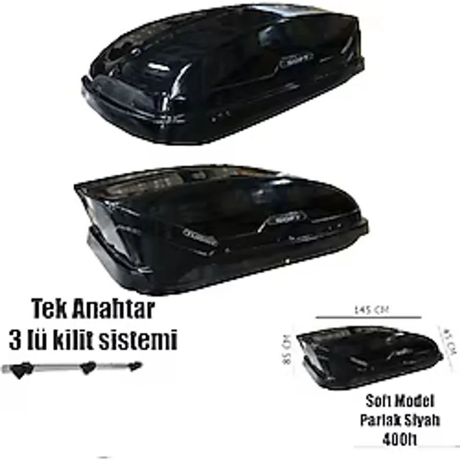 Tuğra 3 Kilitli 400 lt Universal Portbagaj