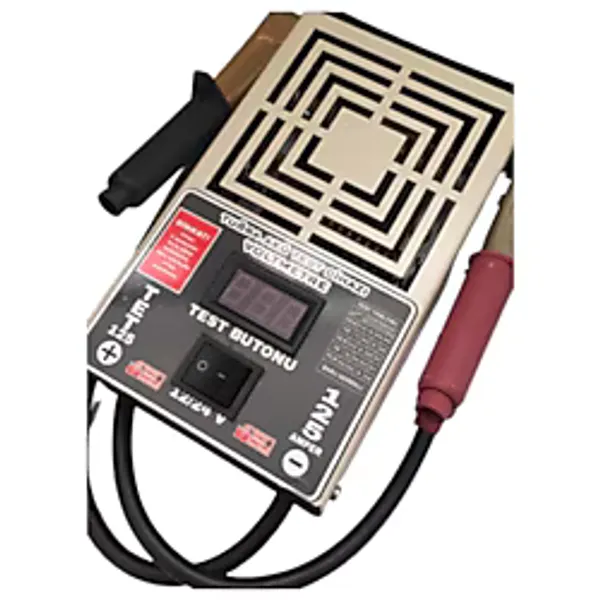 Tuğra 6-12-24 Volt 125 Amper Akü Test Cihazı Tet125