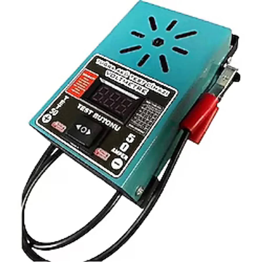Tuğra 6-12-24 Volt 50 Amper Akü Test Cihazı Tet50