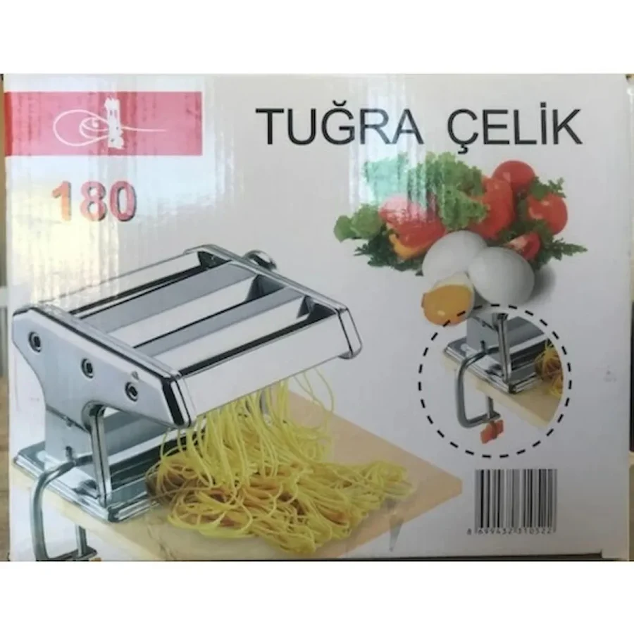 Tuğra Çelik 180 mm Erişte Makarna Makinesi (5365)