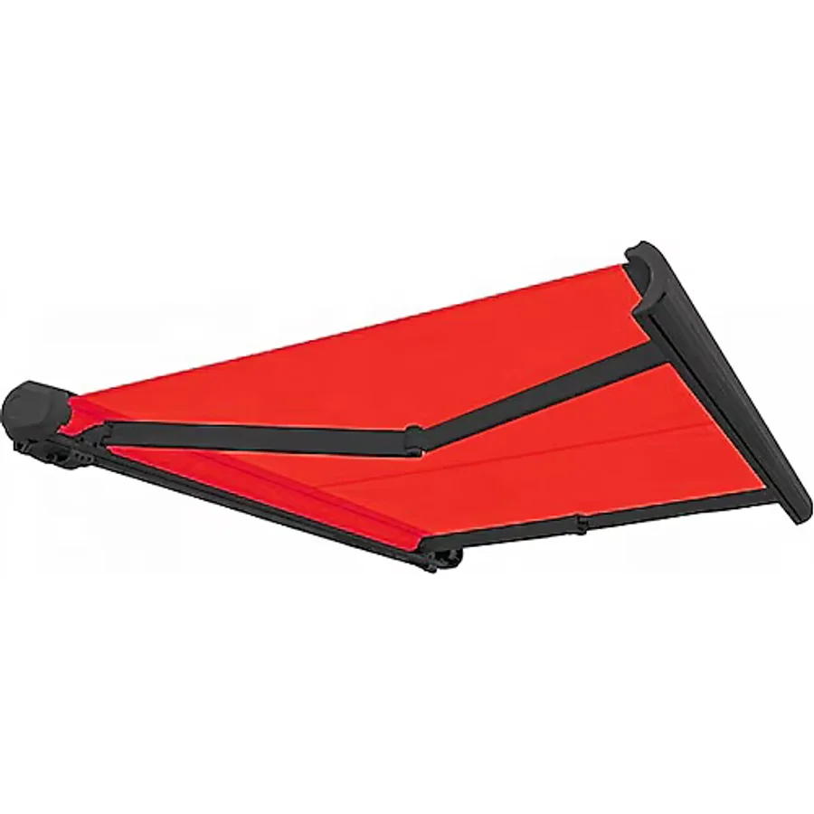 Tuin Terra Bahar Fırsatı - Somfy Motor Beyaz Kasetli Tente - Kırmızı - 250x150