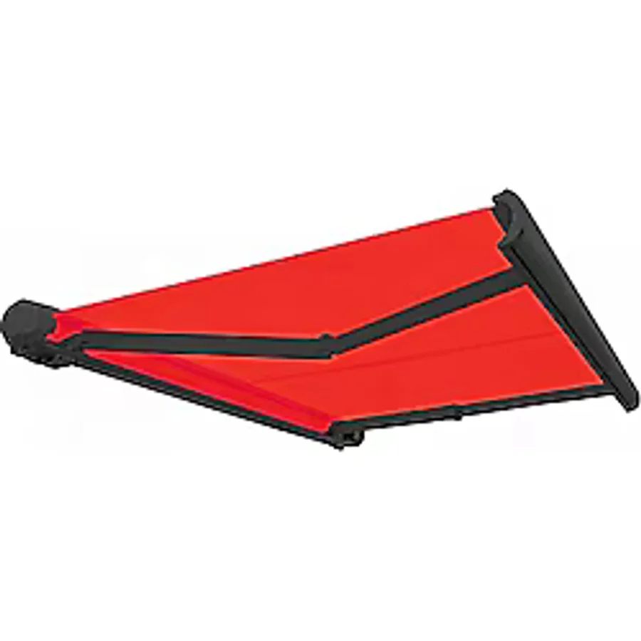 Tuin Terra Bahar Fırsatı - Somfy Motor Beyaz Kasetli Tente - Kırmızı - 250x150