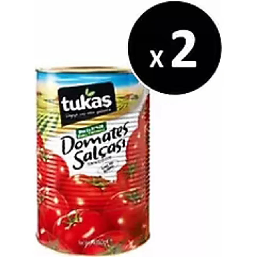 Tukaş Domates Salçası 4.35 kg 2'li